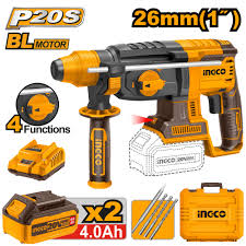 Perforator batareyalı 20V_4Ah İngco